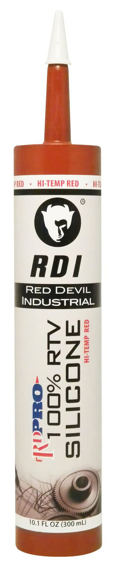 Red Devil 08090I RD PRO 100% Heat Resistant RTV Silicone Sealant, A...