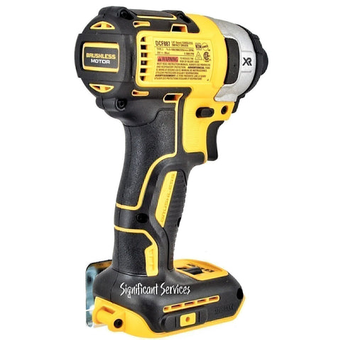 NEW Dewalt DCF887 3-Speed Brushless 20V Max Cordless 1/4" Impact Driver 20 Volt