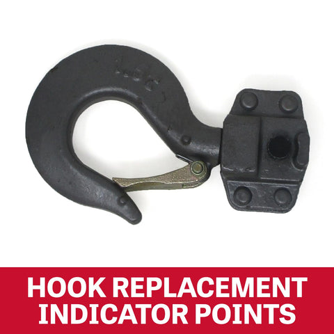 JET 287400 JLP-A Series, 1-1/2-Ton Chain Hoist, 5' Lift, and Shipyard Hooks