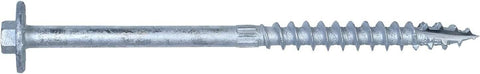 Simpson Strong-Tie SDWH27600GMB Timber-HEX HDG Screw 0.276" x 6" 3/8 Hex 150-Qty