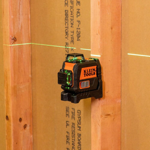 Klein 93CPLG Green 360° Self-Leveling Cross Line Laser Level Rechargeable