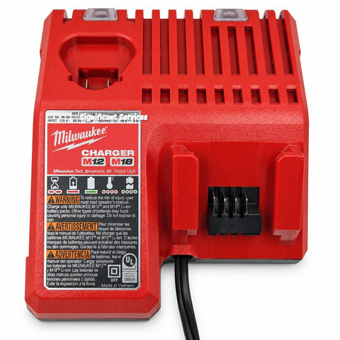 Milwaukee M18 48-11-1828 3.0Ah Li-Ion Battery + 48-59-1812 Charger Kit