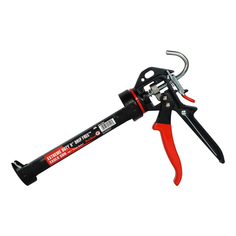 Red Devil 3989 9" Extreme Duty Caulk Gun - Thrust Ratio 1 Pack, Black