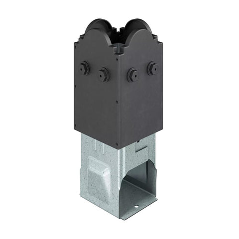 Simpson Strong-Tie MPB66Z MPBZ ZMAX Galvanized Moment Post Base for 6x6 w/SDS Screws