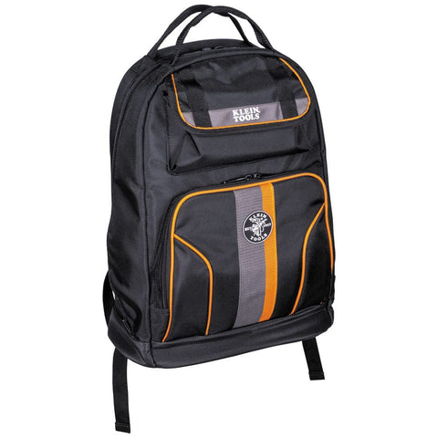 Klein Tools 55475 Tool Bag Backpack, Heavy Duty Tradesman Pro Organizer with 35 Pockets for Hand Tools and Gear