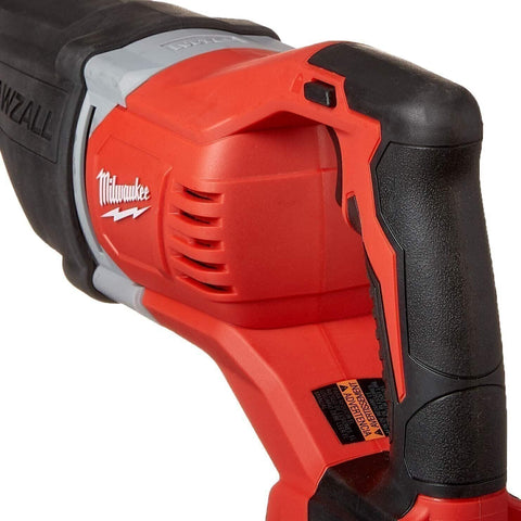 Milwaukee 2621-20 M18 18V Lithium Ion Cordless Reciprocating Saw Sawzall