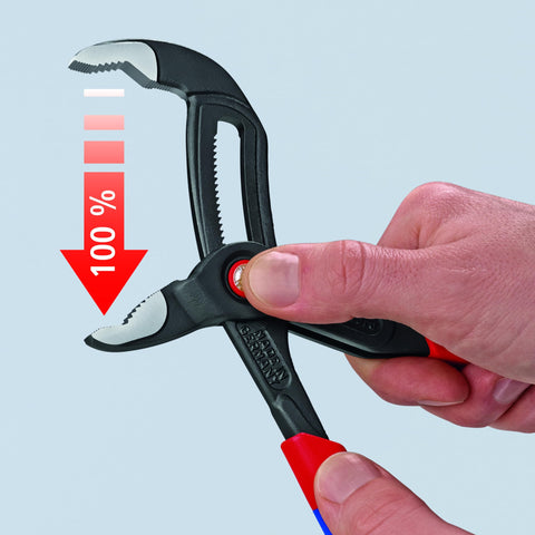 KNIPEX 8722250 SBA Tools - Cobra Quick Set Pump Pliers, Multi-Component