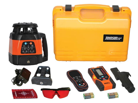 Johnson Level 40-6529 Electronic Self Leveling Horizontal Vertical Laser Kit