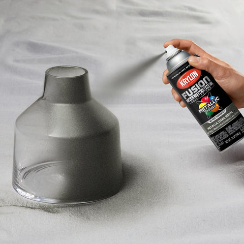 Krylon K02769007 Fusion All-In-One Spray Paint for Indoor/Outdoor Use, Metallic