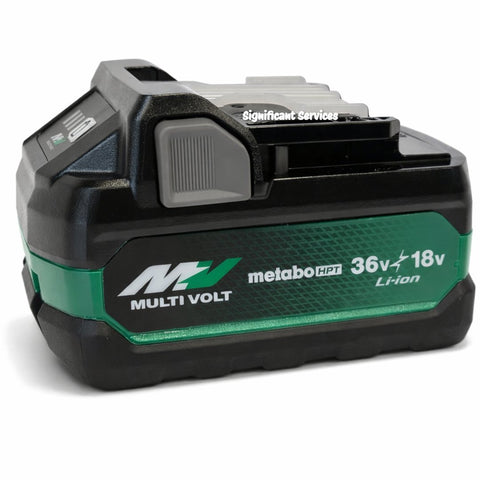 Metabo HPT BSL36A18X 18V/36V MultiVolt Battery 2.5 5.0Ah 4-Stage Fuel Gauge
