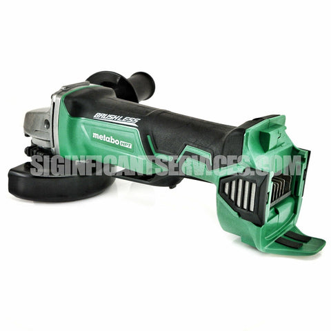 Metabo HPT 18V MultiVoltï¿½ Cordless Angle Grinder | 4-1/2-Inch | Tool Only - No