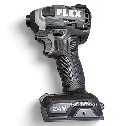 FLEX FX1371A-Z 24V Brushless Cordless 1/4" Torque Quick Eject Hex Impact Driver