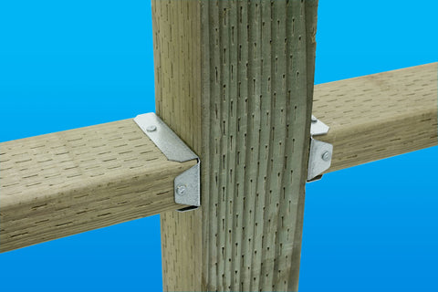 Simpson Strong-Tie FBR ZMAX Galvanized Fence Bracket for 2x4 (Pack of 100)
