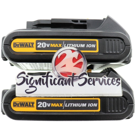 New Dewalt DCB207 20V 20Volts Max Lithium Ion Li-Ion Batteries