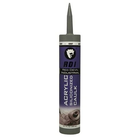 Red Devil 08465I RD Pro Construction Grade Siliconized Acrylic Sealant, 10.1 ...