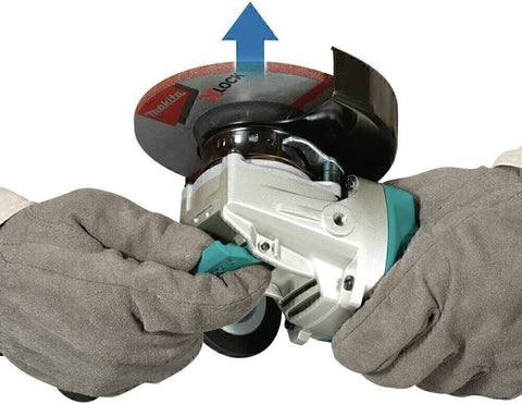 Makita XAG25Z Angle Grinder 18V LXT Lithium‑Ion Brushless Cordless X‑LOCK 4.5-5