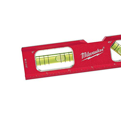 Milwaukee 4932459097 932459097 Billet Torpedo Level, Red/Black