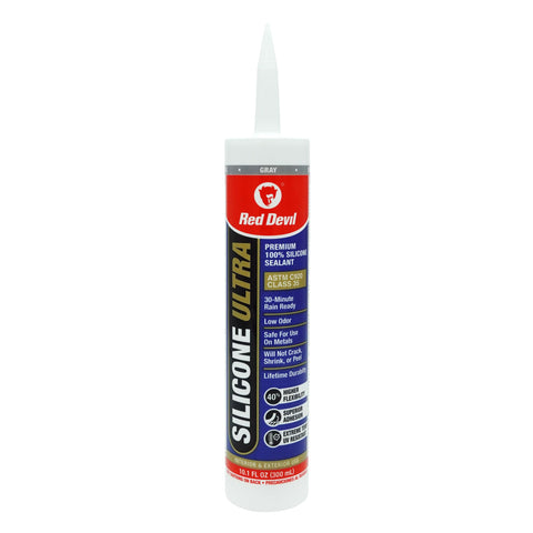 Red Devil 078050 StormGuard 920 100% RTV Silicone Window Door Sealant Water-R...
