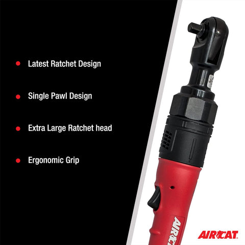 AIRCAT 805-HT-5 1/2" Pneumatic High Torque Ratchet Wrench 180 RPM Air Tool