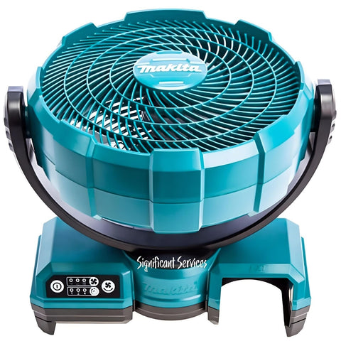 Makita DCF203Z Cordless Lithium-ion 9-1/4" Li-Ion Cordless Battery Job Site Fan