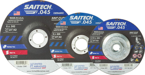United Abrasives-SAIT 22072 Saitechï¿½ High Performance Cut-Off Wheels (Type 27/