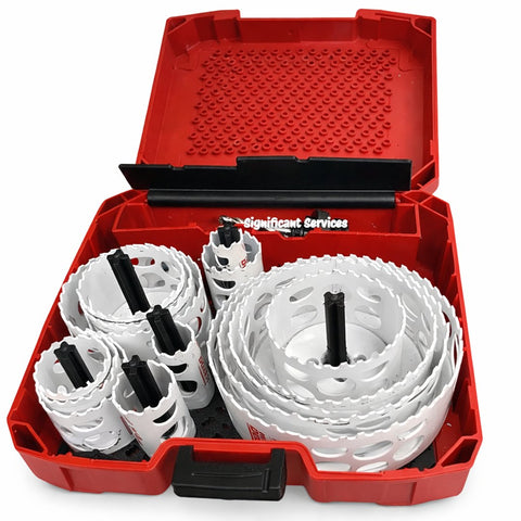 Milwaukee 49-22-4105 19-Piece Master Electricians Ice Hardened Hole Saw Kit