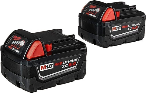 Milwaukee M18™ REDLITHIUM™ XC5.0 Extended Capacity Battery 2 Pack