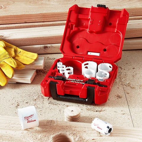 Milwaukee 49-22-4025 HOLE DOZER 13-Piece Bi-Metal Hole Saw Kit