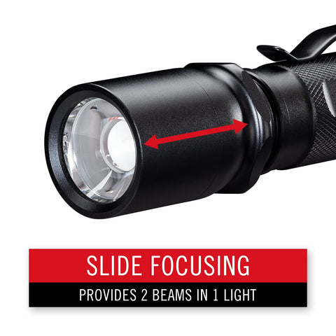 Coast 30778 TX17R Tactical LED Flashlight 1250 Lumen Long Range Spot Flood Beam