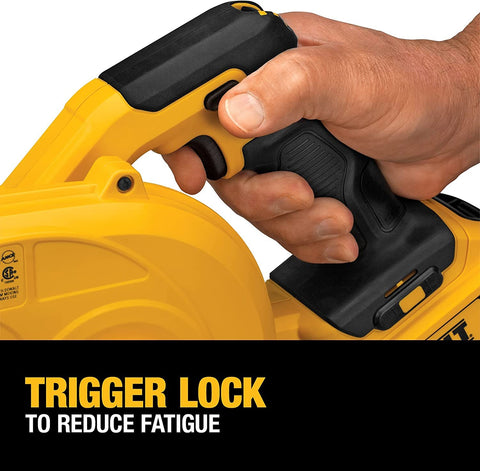 DEWALT 20V MAX* Blower for Jobsite Kit, Compact (DCE100M1)