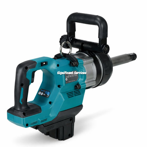 Makita GWT10Z 40V max XGT 4‑Speed High‑Torque 1" Sq. Drive D‑Handle Extended Anvil Impact Wrench w/ Friction Ring