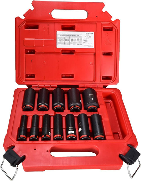 Milwaukee Socket Set 6POINT SAE DP 3/8IN 49-66-7006