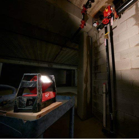 Milwaukee Electric Tool 2360-20 M18 Trueview LED Hp Flood Light, Red & Black