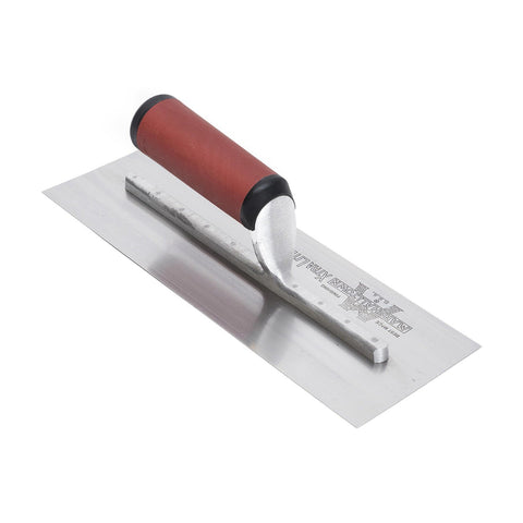 MARSHALLTOWN MX1D High Carbon Steel Finishing Trowel, 4 1/2 x 11 Inch Concrete, Masonry and Drywall Finishing Tool, Made in the USA