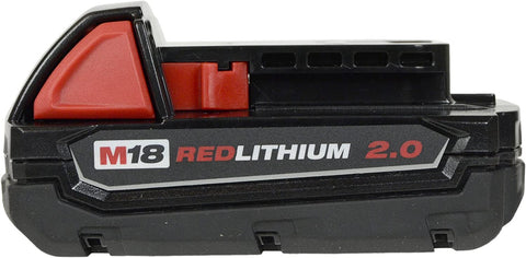 Milwaukee 48-59-1812 12V/18V Battery Charger and (2) 48-11-1820 18V 2.0Ah Batter