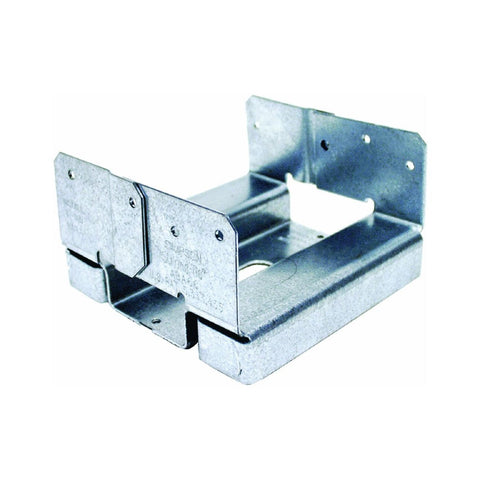 2 Pack Simpson Strong Tie ABA66Z Adjustable 6x6 Post Base 14-ga Z-Max Finish