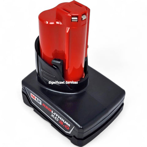 Milwaukee M12 XC High Capacity 3.0 AH REDLITHIUM Battery (48-11-2402)