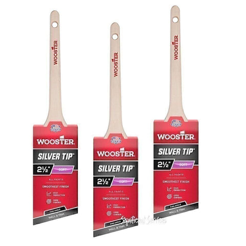 Wooster Brush Company 5224-2 Silver Tip Thin Angle Sash 2 Inch 4 Pack