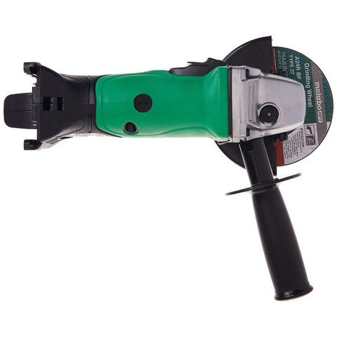 Metabo HPT 18V MultiVolt 4-1/2-Inch Cordless Angle Grinder Slide Switch w/Lock-On Tool Only - No Battery Lifetime Tool Warranty G18DSL2Q4