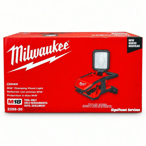Milwaukee 2358-20 M18 ROVER 18V Cordless LED Clamping Flood Work Light