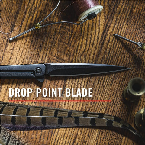 Coast 30859 Founder's Origin EDC Folding Pocket Knife Stainless Steel Black