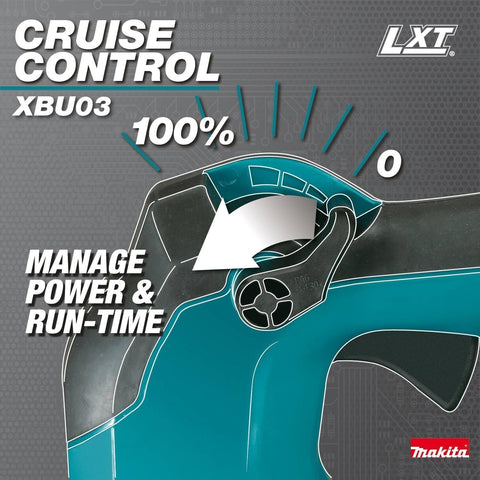 Makita XBU03Z 18V LXT® Lithium-Ion Brushless Cordless Blower, Tool Only