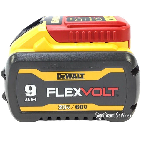 DeWALT DCB609 FLEXVOLT 20V/60V MAX Li-Ion 9.0Ah High Output Battery Pack