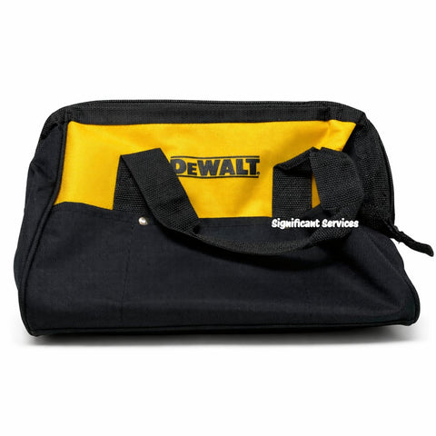 DEWALT 13" Mini Heavy Duty Contractor Tool Bag Ballistic Nylon Storage Case