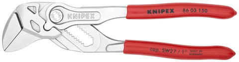 KNIPEX 9K 00 80 45 US 3pc Pliers Wrench Set Adjustable, Sizes 6",7",10" in.