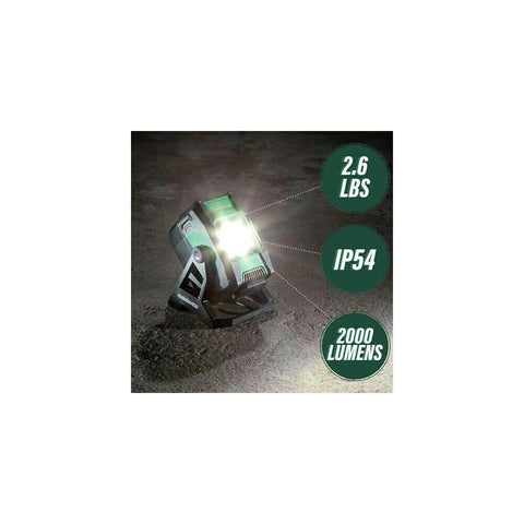 Metabo HPT 18V MultiVolt 2000 Lumen LED Work Light UB18DBQ4M
