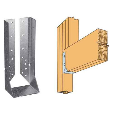 Simpson Strong-Tie HUC210-2Z ZMAX Galvanized Double Face Mount Joist Hanger for 2x10 Lumber