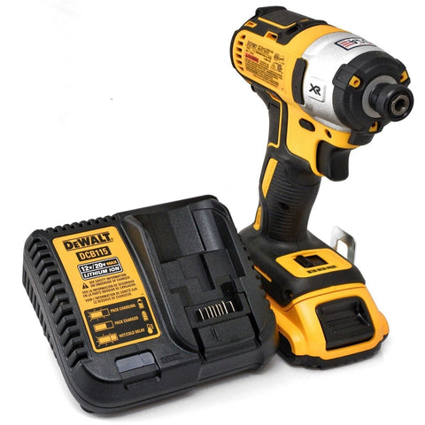 DeWALT DCF887 1/4" 20V Max Lithium Ion XR 3 Speed Brushless Impact Driver Kit