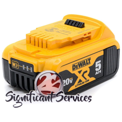 DeWALT DCH133B 20V MAX 2-5.0 AH XR Brushless 1” D-Handle Rotary Hammer Drill Kit