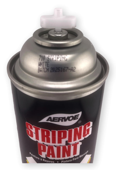 Aervoe 710 White Line Striper Spray Paint - Lot of 12